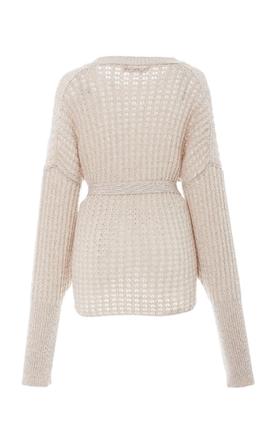 Shop Brock Collection Kaori Knit Top In White