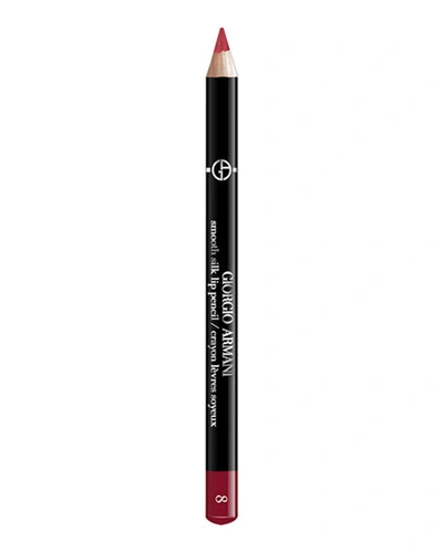 Shop Giorgio Armani Smooth Silk Lip Pencil In Lip 8