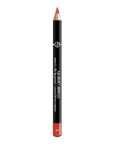 Shop Giorgio Armani Smooth Silk Lip Pencil In Lip 6