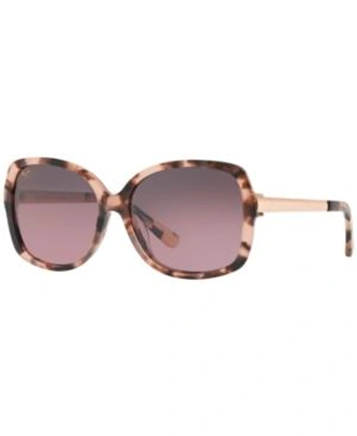 Shop Maui Jim Melika Polarized Sunglasses, 760 In Brown / Pink Polar