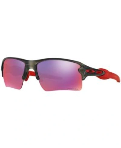 Shop Oakley Flak 2.0 Xl Prizm Golf Sunglasses, Oo9188 In Matte Grey/smoke