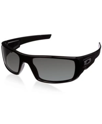 Shop Oakley Sunglasses In Black Shiny/black Mirror