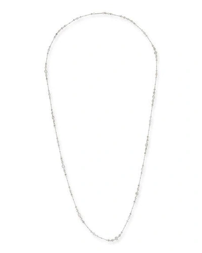 Shop Kendra Scott Wyndham Cubic Zirconia Chain Necklace In Silver