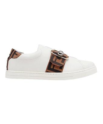 fendi women's leather sneakers