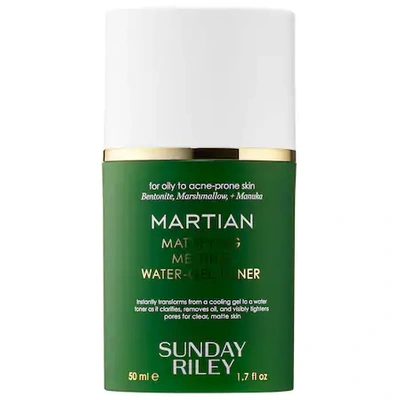Shop Sunday Riley Martian Mattifying Melting Water-gel Toner 1.7 oz/ 50 ml