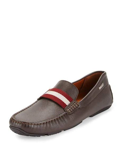 Bally Pearce Loafers In Brown In Brown