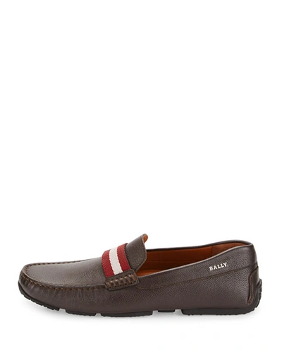 Bally Pearce Loafers In Brown In Brown