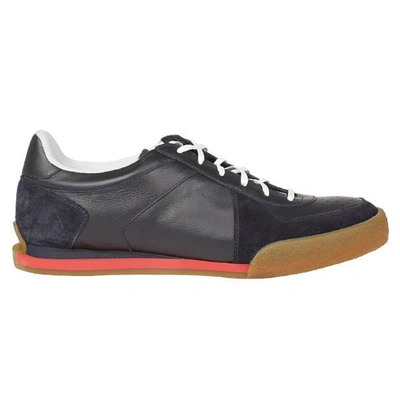 Shop Givenchy Set 3 Low Top Sneakers In Navy