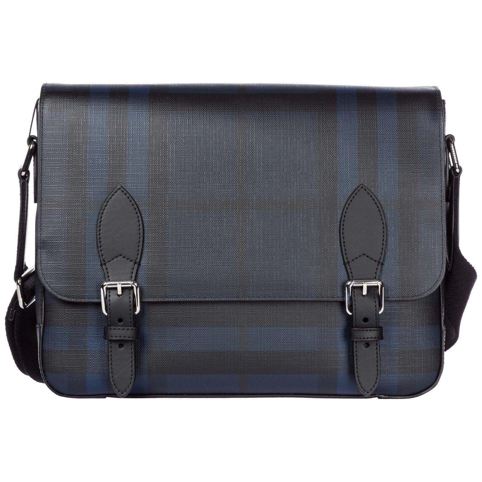 burberry london check messenger bag