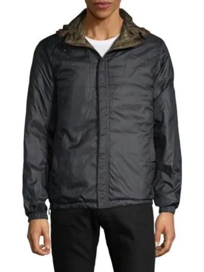 Shop Rainforest Reversible Quilted Down Alternative Jacket In Midnight