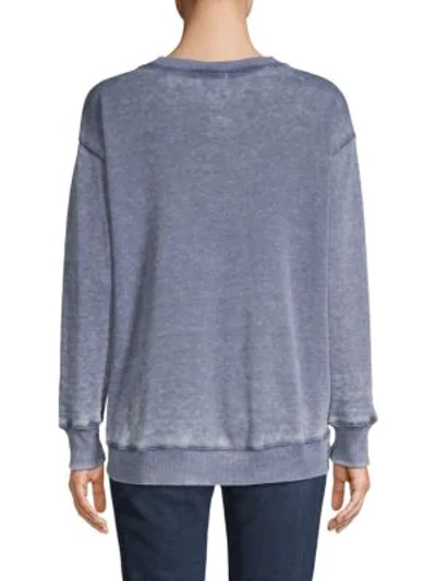 Shop Allen Allen Lace-up Sweatshirt In Pale Grey