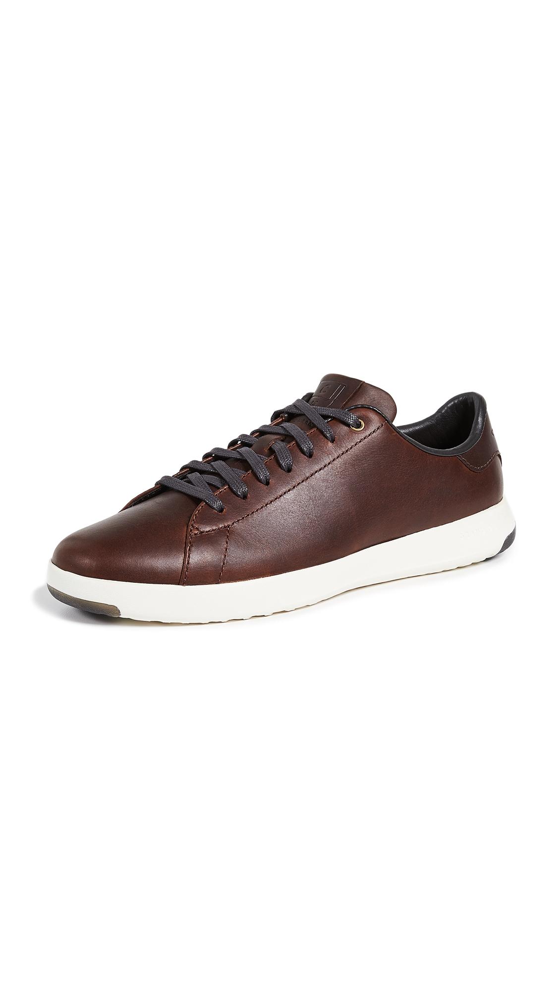 cole haan leather tennis shoes
