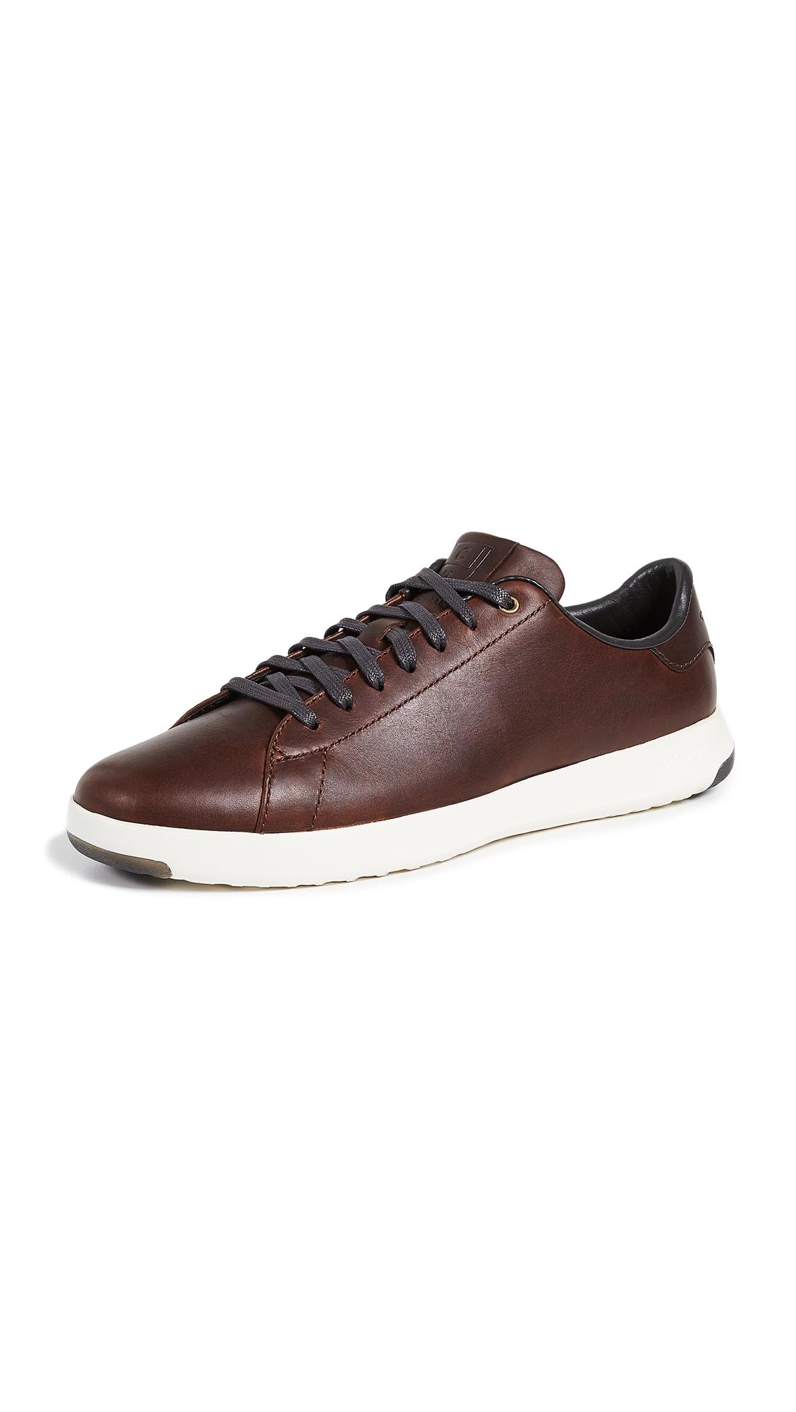 brown casual tennis shoes