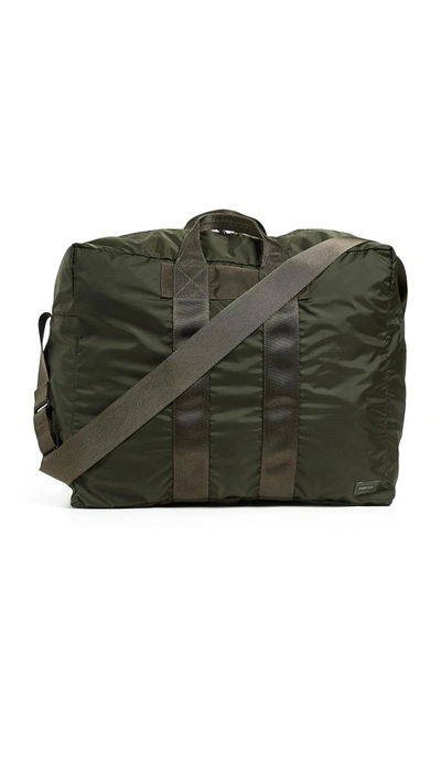 Shop Porter Flex 2 Way Duffel Bag In Olive