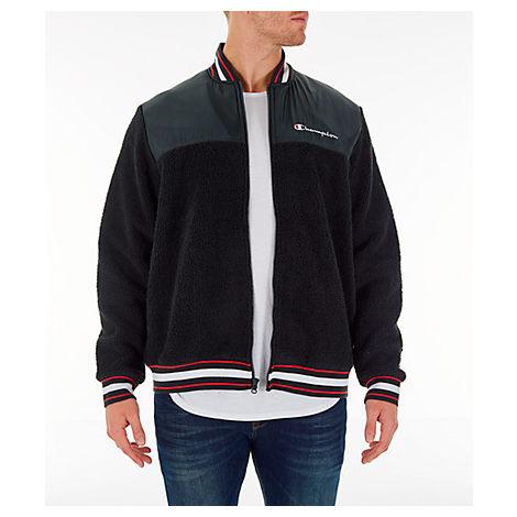 champion baseball sherpa jacket