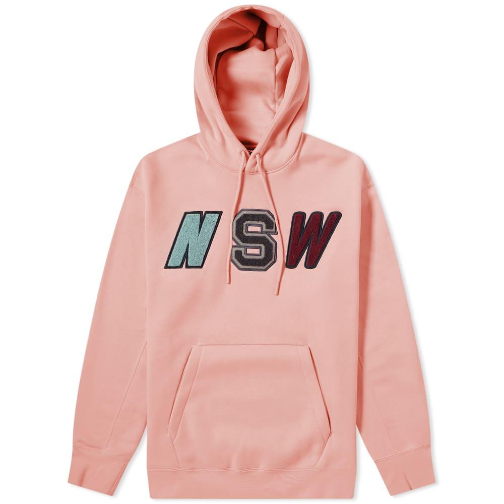 nike nsw pink hoodie