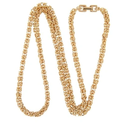 Shop Susan Caplan Vintage 1980s Vintage Givenchy Elegant Chain Necklace