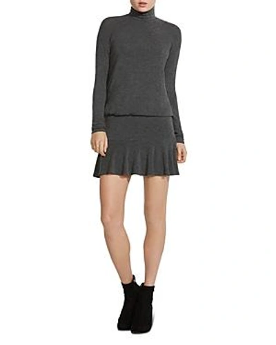 Shop Bailey44 Anastasia Drop-waist Sweater Dress In Anthracite