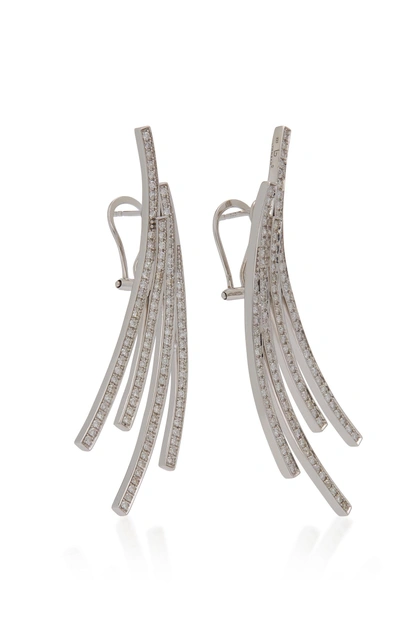 Shop Lynn Ban Jewelry Sterling Silver Diamond Earrings