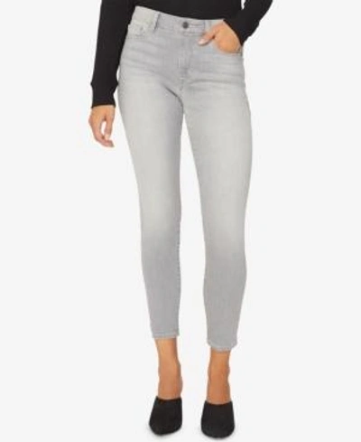 Shop Sanctuary High-rise Skinny Jeans In Pl Soft Grey