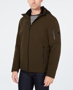 calvin klein men's soft shell jacket