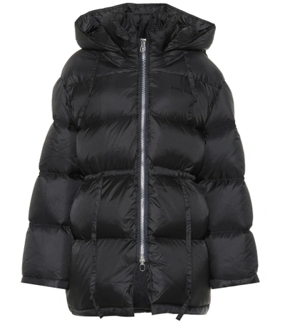 Shop Acne Studios Down Puffer Coat In Black