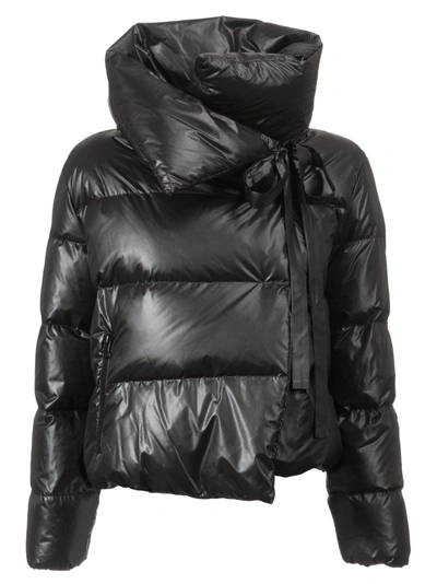 Shop Bacon Clothing Bacon Deluxe Cropped Padded Jacket In Black