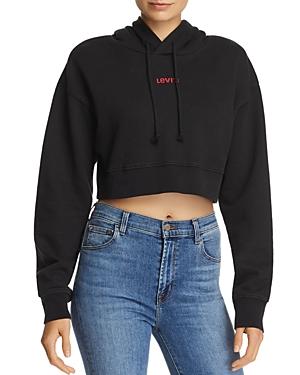 levi's cropped hoodie