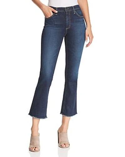 Shop Ag Jodi Crop Flare Jeans In 8 Years Blue Lament