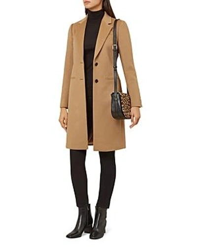 Shop Hobbs London Tilda Wool Coat In Camel