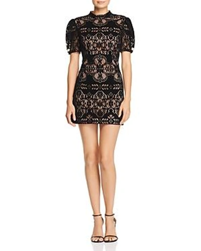 Shop Alice Mccall Eyes On Me Lace Dress In Black