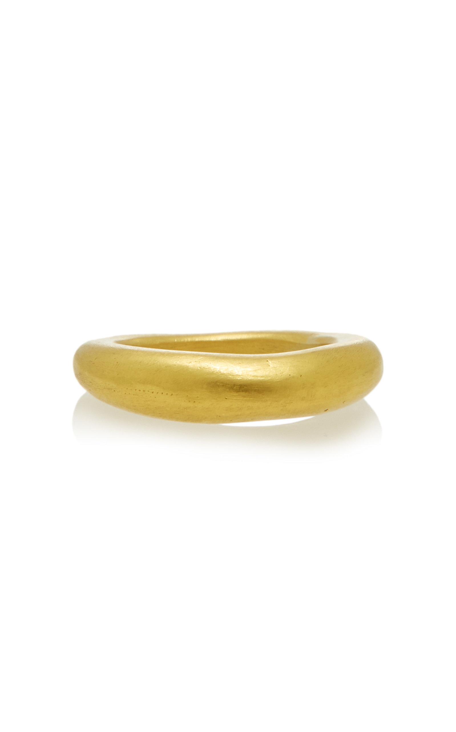 Prounis Trade Ring I In Gold Modesens