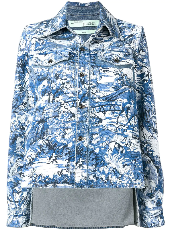 off white tapestry dress