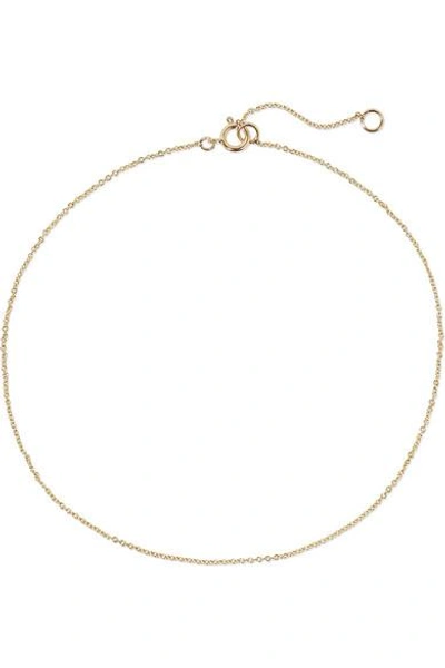 Shop Stone And Strand 14-karat Gold Anklet