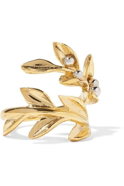 Shop Chloé Gold And Silver-tone Ring