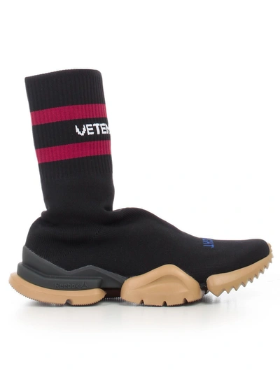 Shop Vetements Sock Boot Sneakers In Black