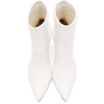 Shop Gianvito Rossi White Imogen Boots