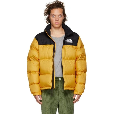 The North Face Yellow And Black 1996 Retro Nuptse Jacket In 70m Yellow |  ModeSens