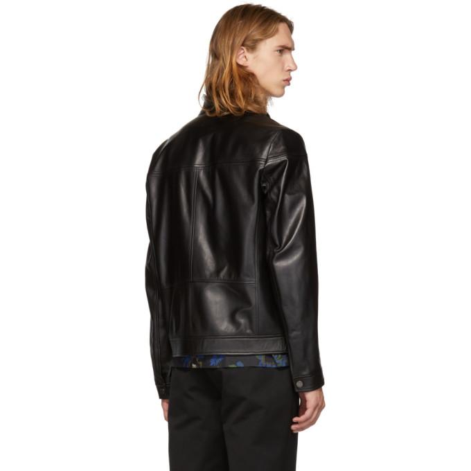 hugo boss nocan leather jacket