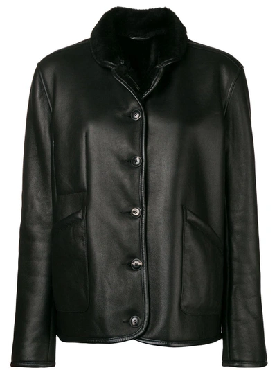 Shop Ymc You Must Create Ymc Buttoned Jacket - Black