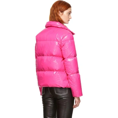 Shop Duvetica Pink Down Alane Jacket In 534\rosa Fl