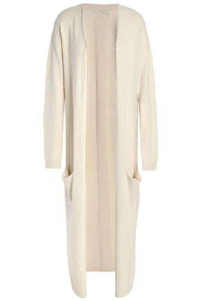 Shop Halston Heritage Woman Knitted Cardigan Beige