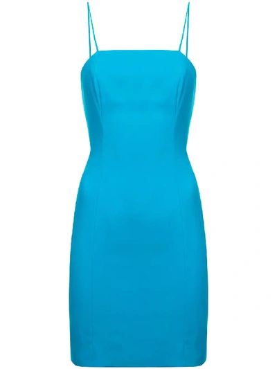 Shop Jay Godfrey Boldon Mini Dress - Blue