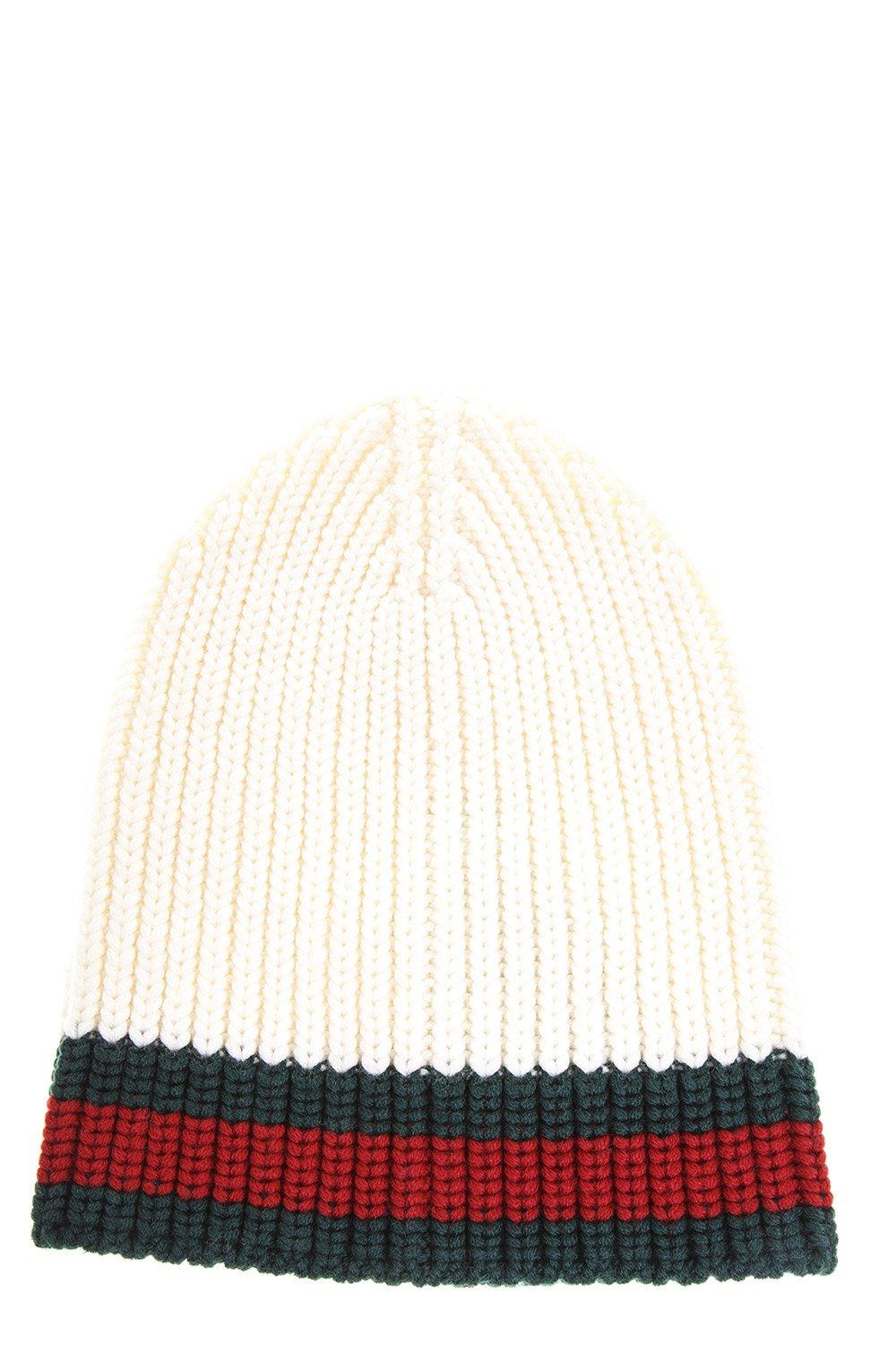 white gucci beanie