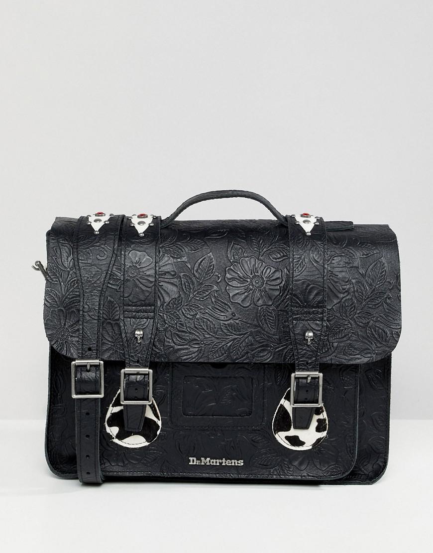 embossed dr martens