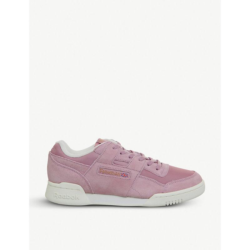reebok lilac trainers