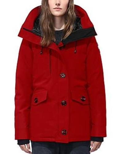 Shop Canada Goose Rideau Down Parka - 100% Exclusive In Redwood