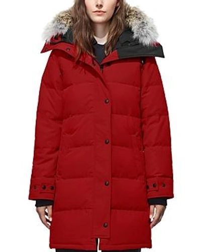 Shop Canada Goose Shelburne Down Parka In Redwood