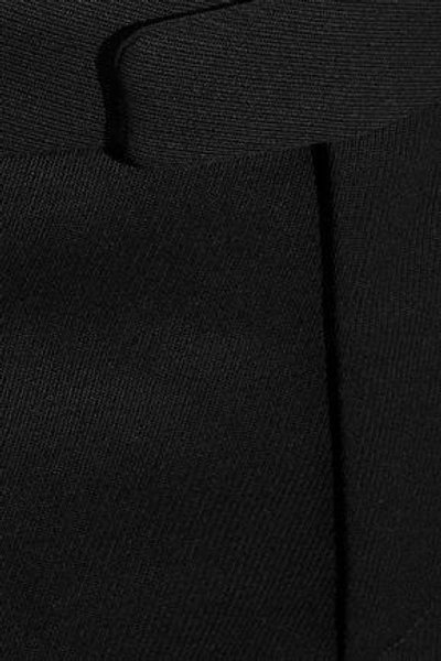 Shop Maison Margiela Wool-twill Straight-leg Pants In Black