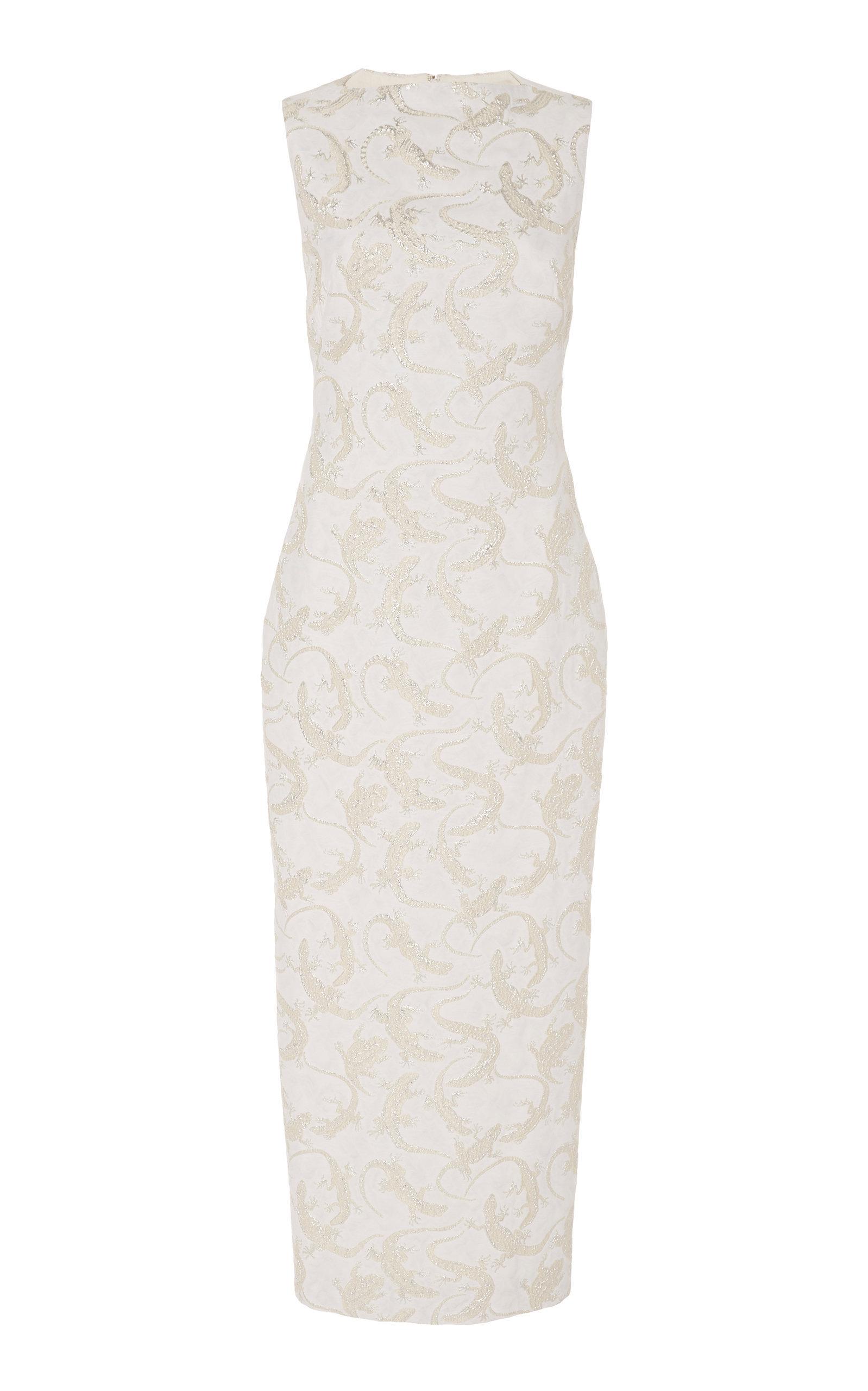 brandon maxwell sheath dress